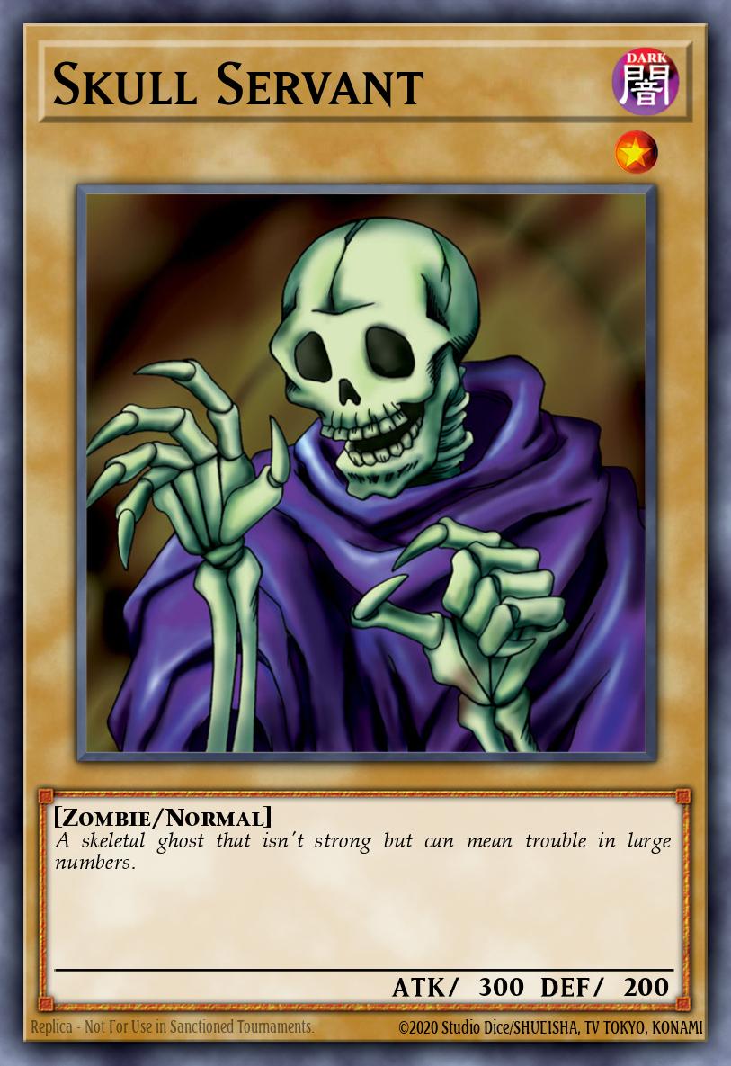 Skull Servant LOB-EN004 – Legend of Blue Eyes White Dragon