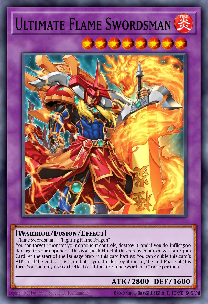 Ultimate Flame Swordsman MZMI-EN004 – Maze of Millennia