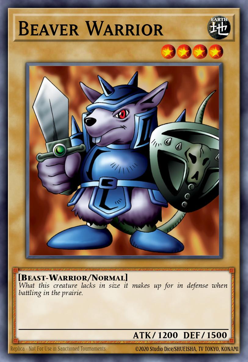 Beaver Warrior LOB-EN064 – Legend of Blue Eyes White Dragon