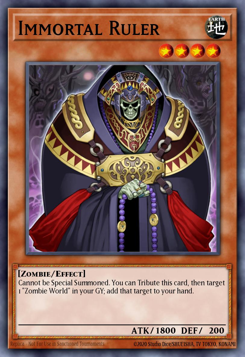 Immortal Ruler SR07-EN009 – Structure Deck: Zombie Horde