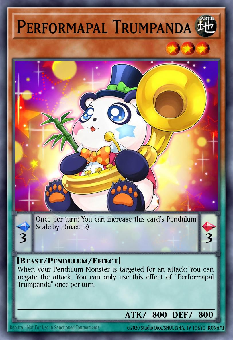 Performapal Trumpanda COTD-EN095 – Code of the Duelist
