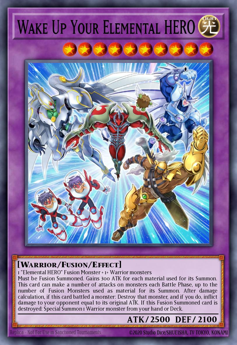 Wake Up Your Elemental HERO MAZE-EN014 – Maze of Memories