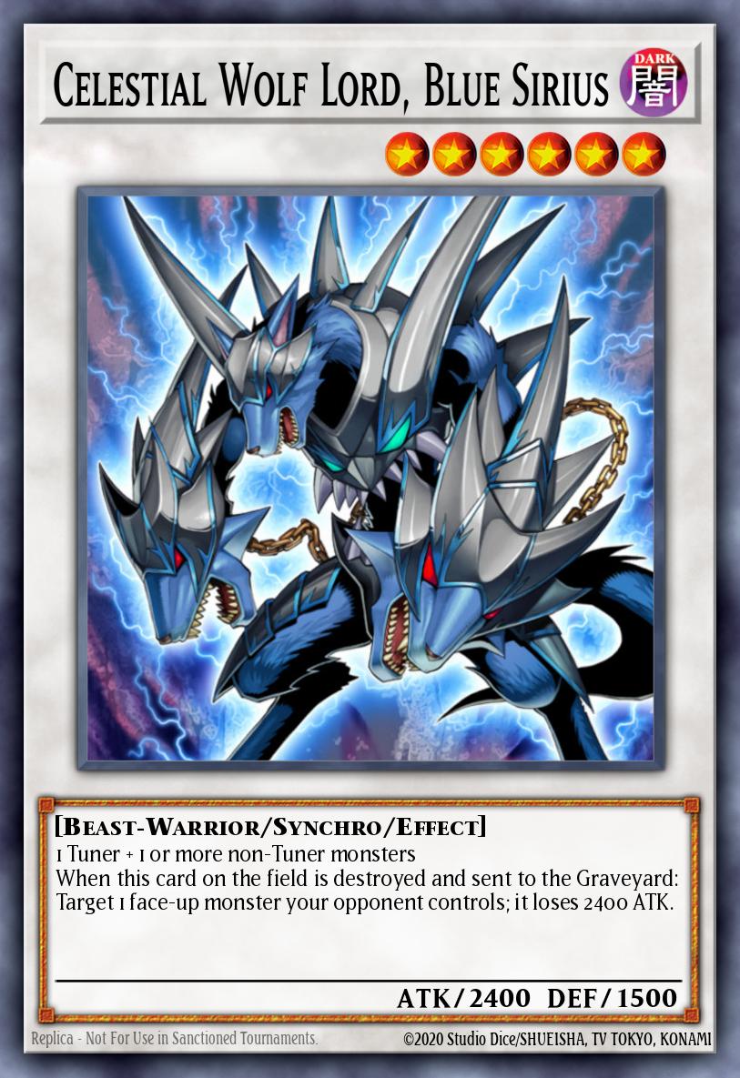 Celestial Wolf Lord, Blue Sirius MP14-EN183 – 2014 Mega-Tin Mega Pack