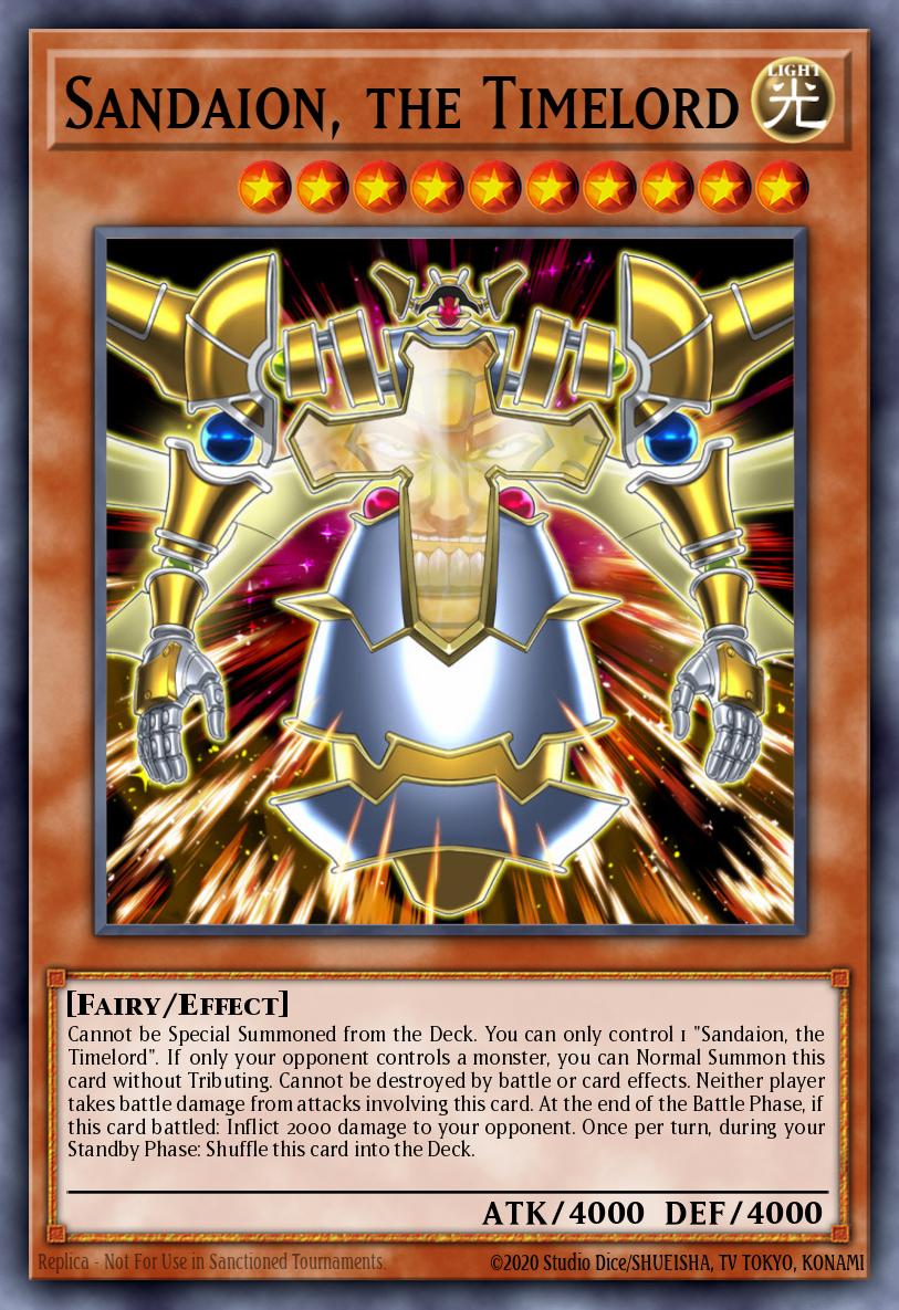 Sandaion, the Timelord BLRR-EN025 – Battles of Legend: Relentless Revenge