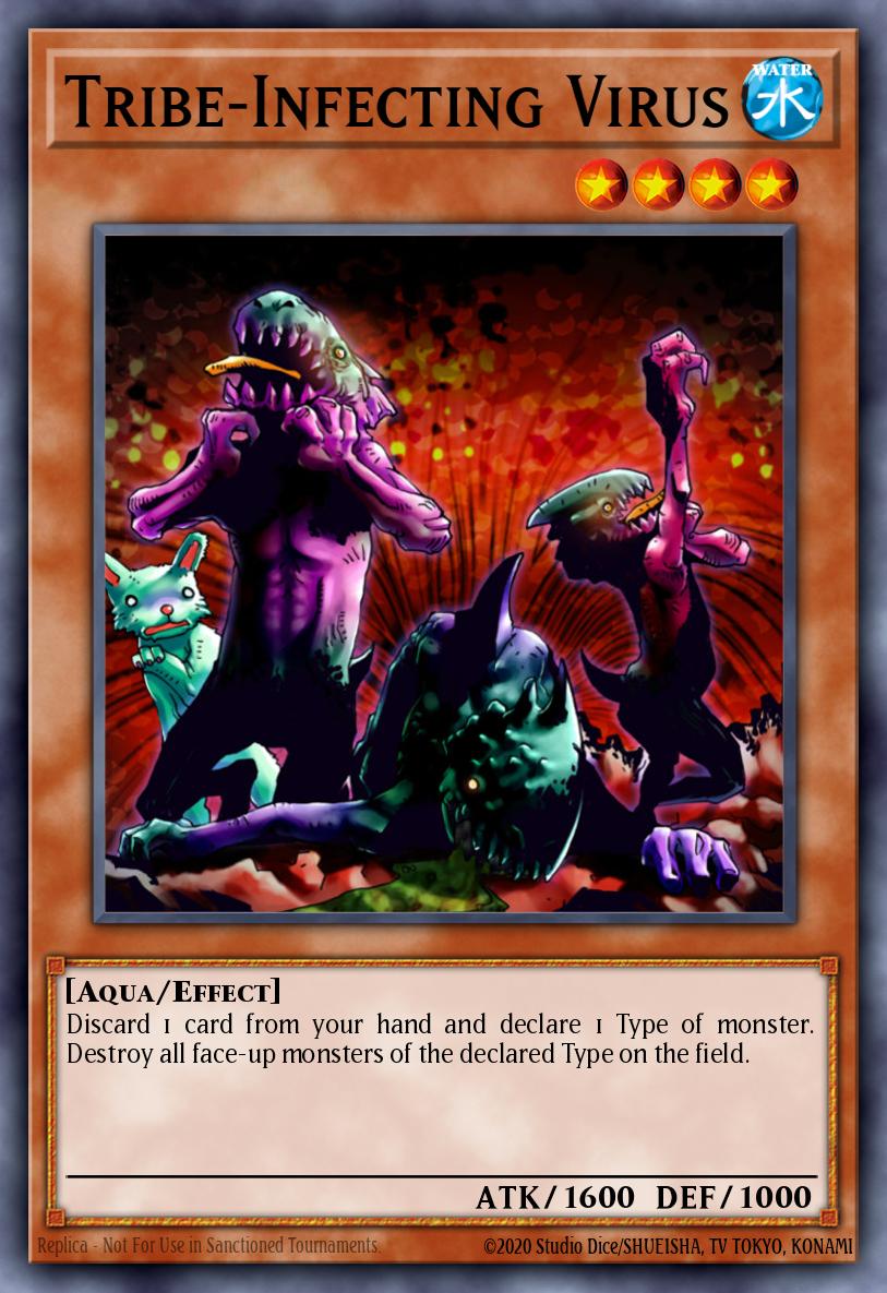 Tribe-Infecting Virus SD4-EN007 – Structure Deck: Fury from the Deep