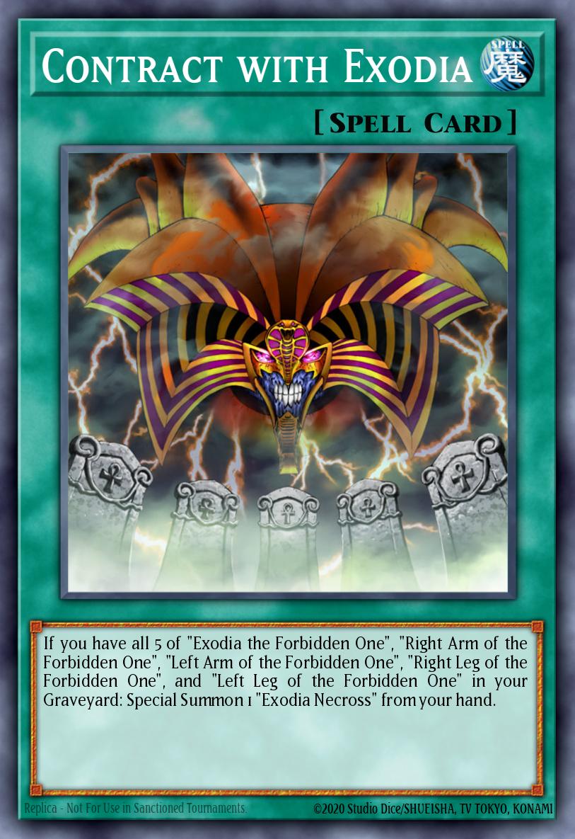 Contract with Exodia DCR-EN031 – Dark Crisis