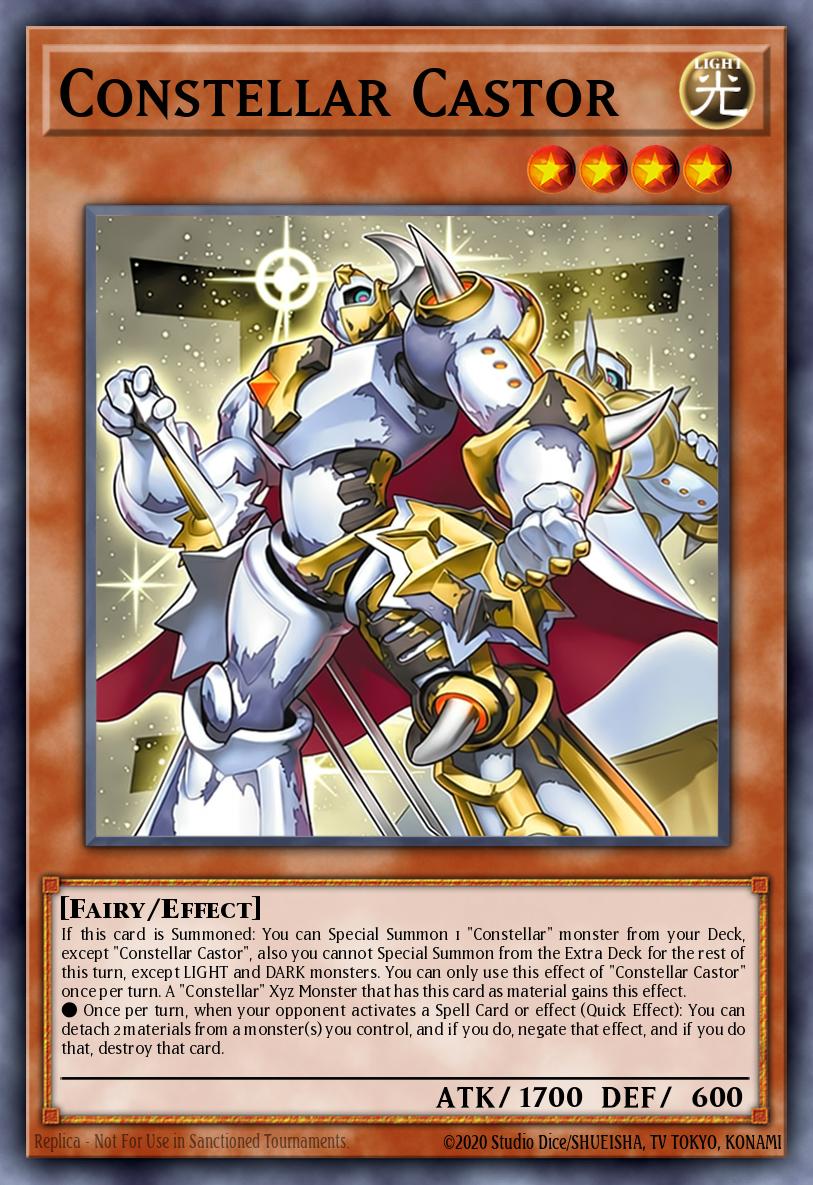 Constellar Castor BLGG-EN016 – Battles of Legend: Glorious Gallery