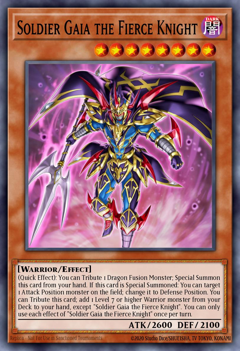Soldier Gaia the Fierce Knight ROTD-EN004 – Rise of the Duelist