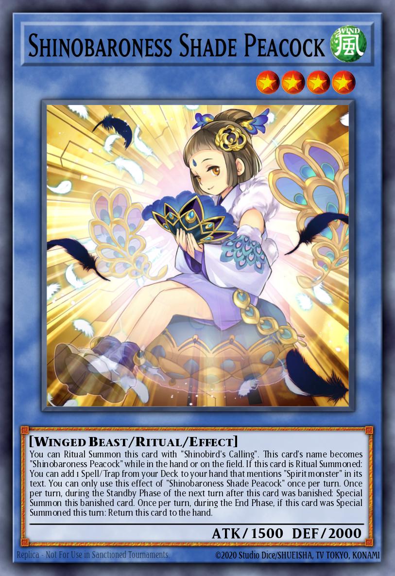 Shinobaroness Shade Peacock AGOV-EN028 – Age of Overlord
