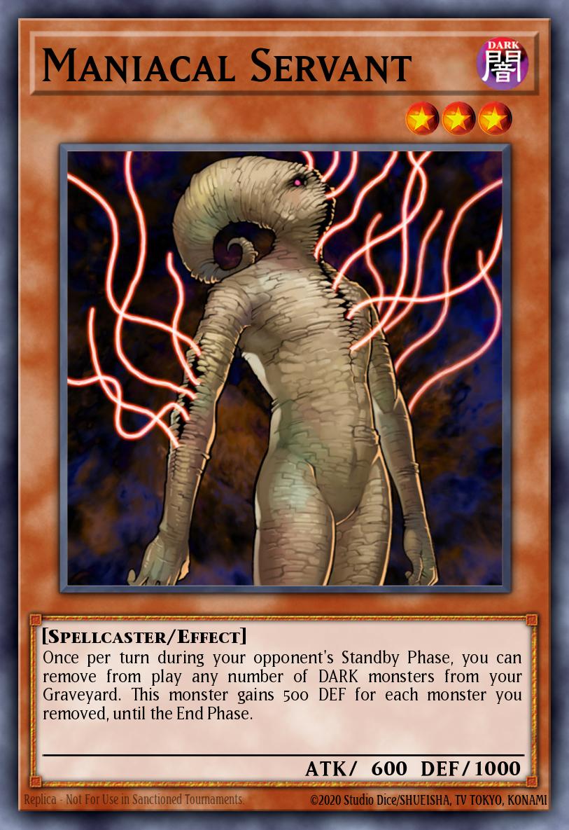 Maniacal Servant LODT-EN085 – Light of Destruction