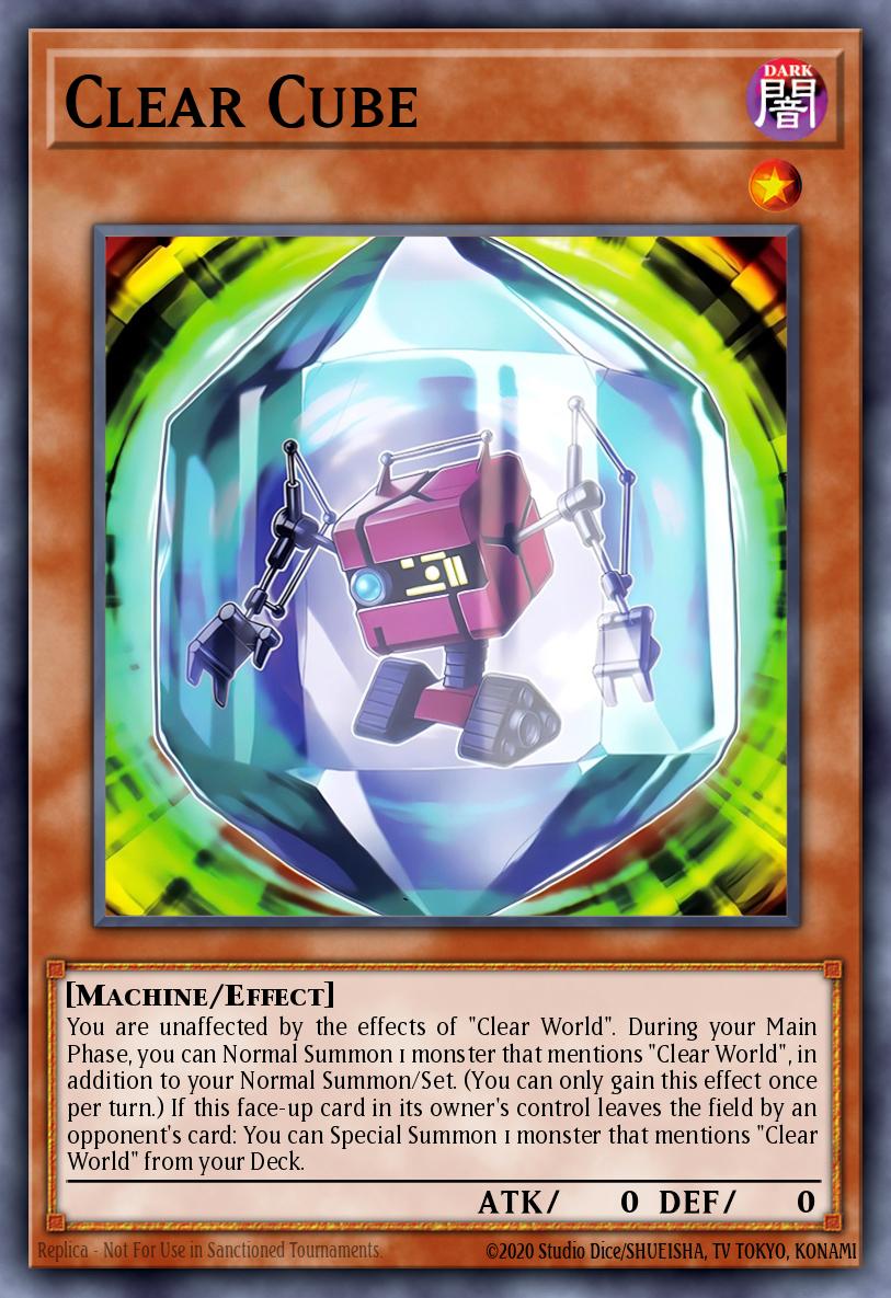 Clear Cube MZTM-EN039 – Maze of the Master