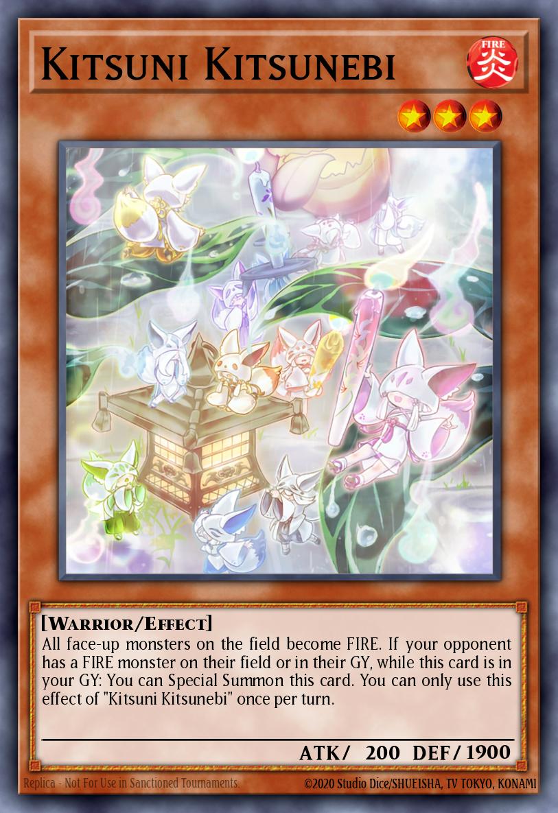 Kitsuni Kitsunebi CYAC-EN028 – Cyberstorm Access