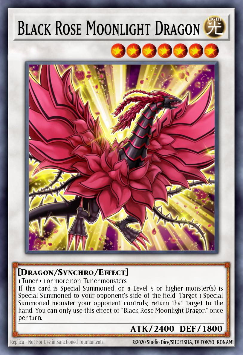 Black Rose Moonlight Dragon YF07-EN001 – Yu-Gi-Oh! 5D's Volume 7 promotional card