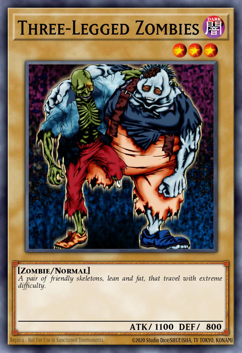 Three-Legged Zombies MP1-010 – McDonald's Promotional Cards