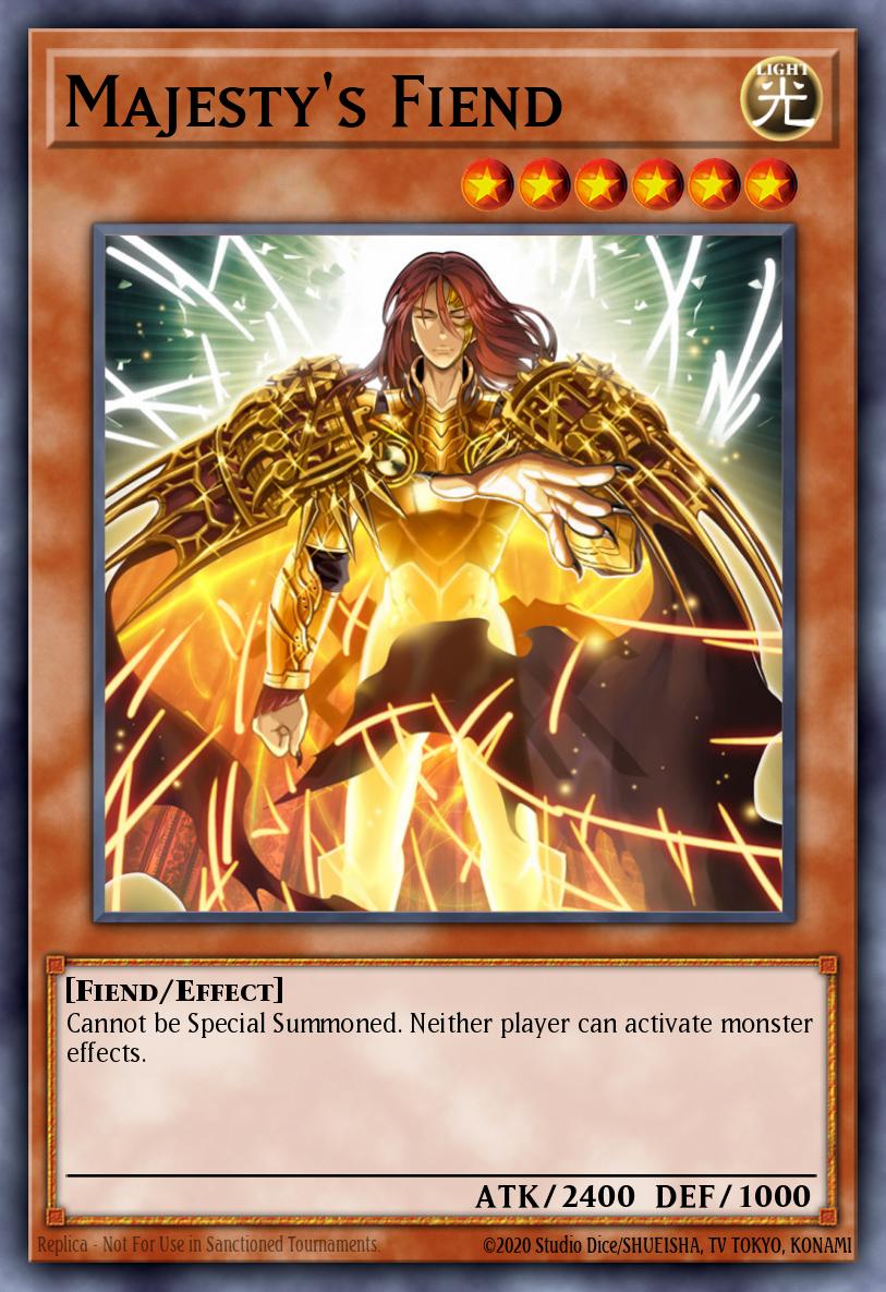 Majesty's Fiend DUDE-EN035 – Duel Devastator