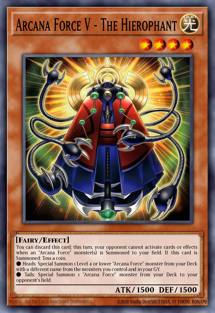 Arcana Force V - The Hierophant SUDA-EN004 – Supreme Darkness