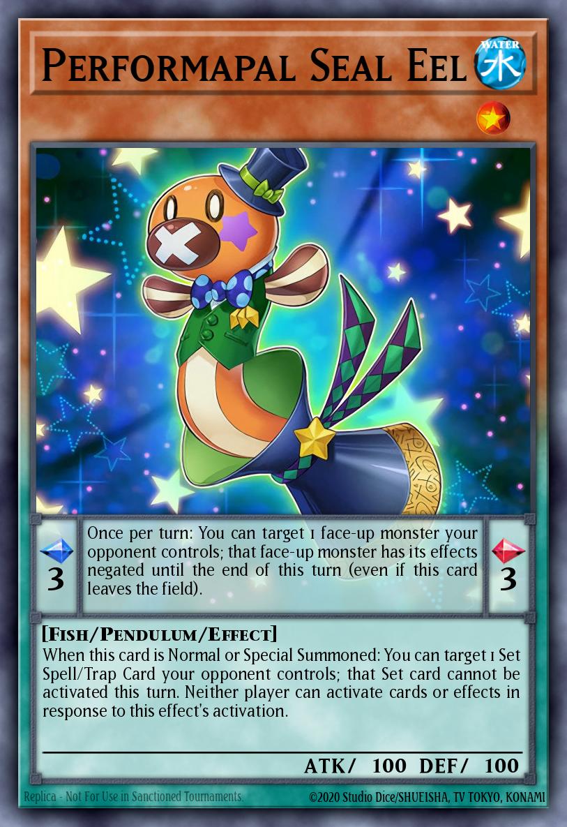 Performapal Seal Eel INOV-EN004 – Invasion: Vengeance