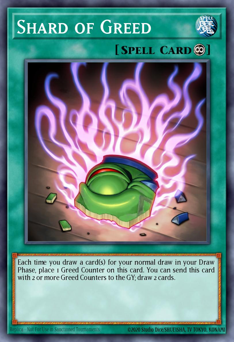 Shard of Greed SS01-ENV01 – Speed Duel Starter Decks: Destiny Masters