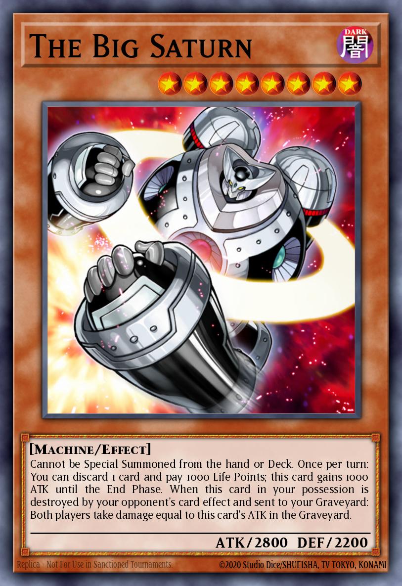 The Big Saturn SDMM-EN020 – Machina Mayhem Structure Deck