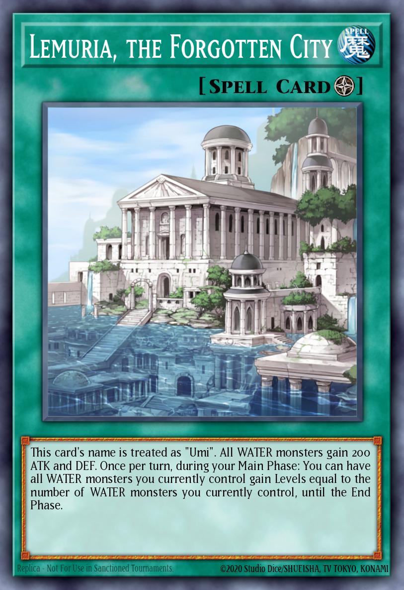 Lemuria, the Forgotten City LED9-EN055 – Legendary Duelists: Duels From the Deep