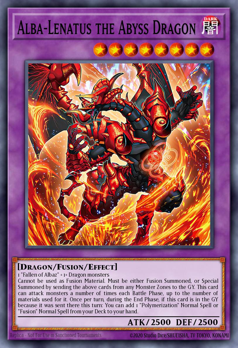 Alba-Lenatus the Abyss Dragon MP23-EN080 – 25th Anniversary Tin: Dueling Heroes Mega Pack