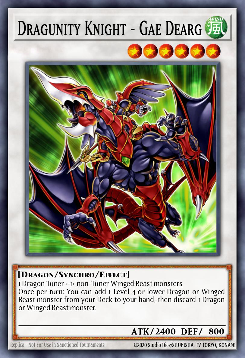 Dragunity Knight - Gae Dearg BLLR-EN059 – Battles of Legend: Light's Revenge