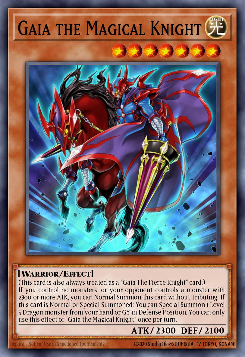 Gaia the Magical Knight ROTD-EN001 – Rise of the Duelist