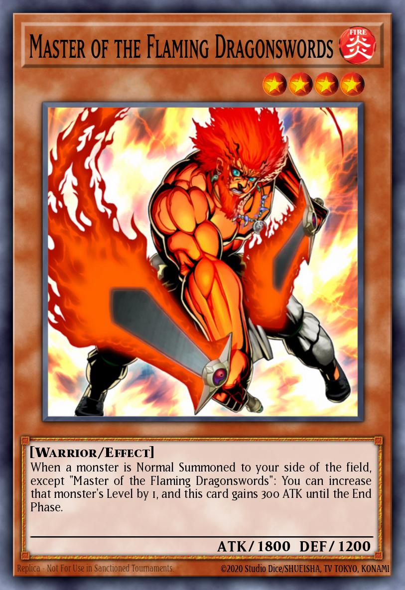 Master of the Flaming Dragonswords GENF-EN032 – Generation Force