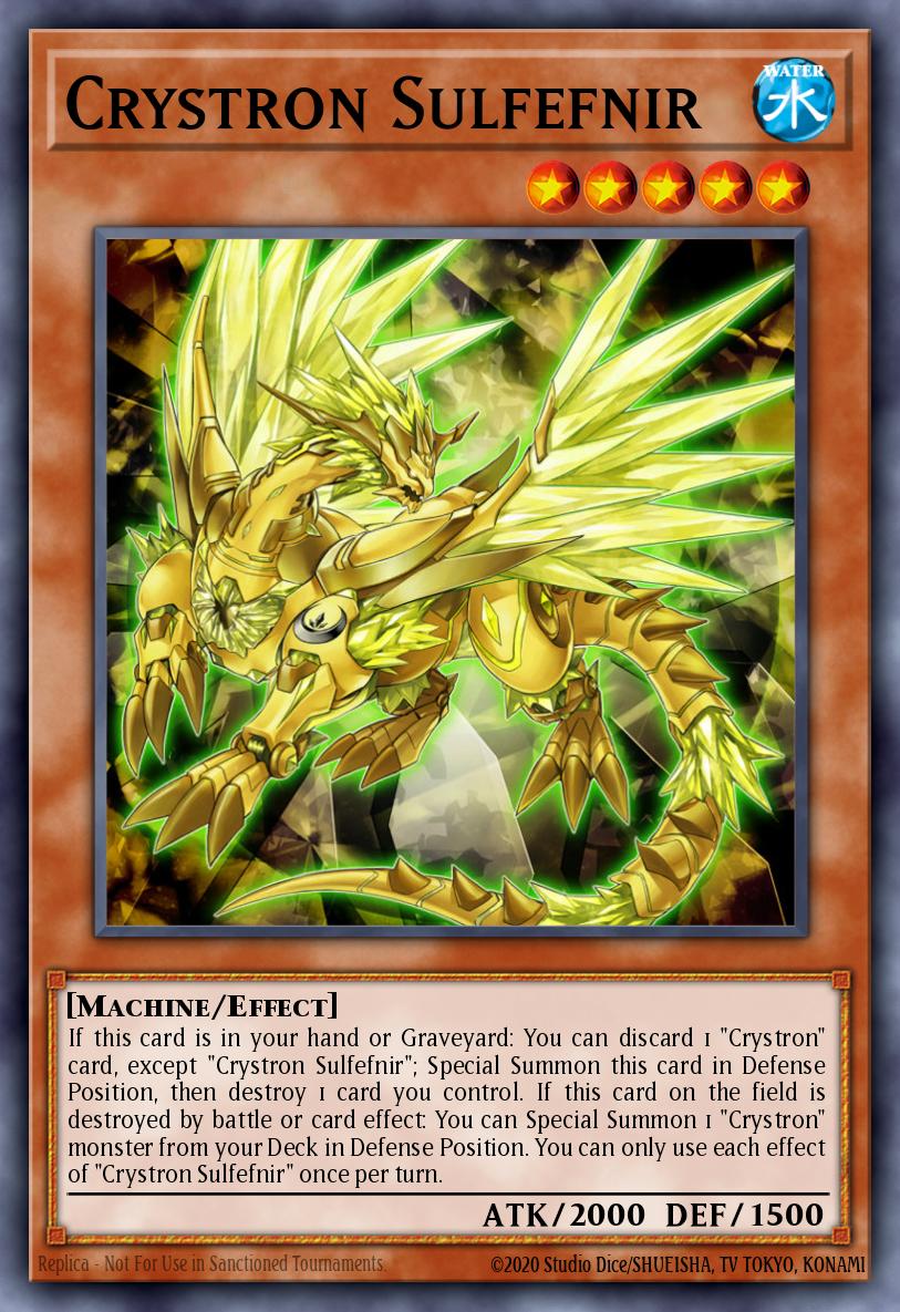 Crystron Sulfefnir OP27-EN016 – OTS Tournament Pack 27