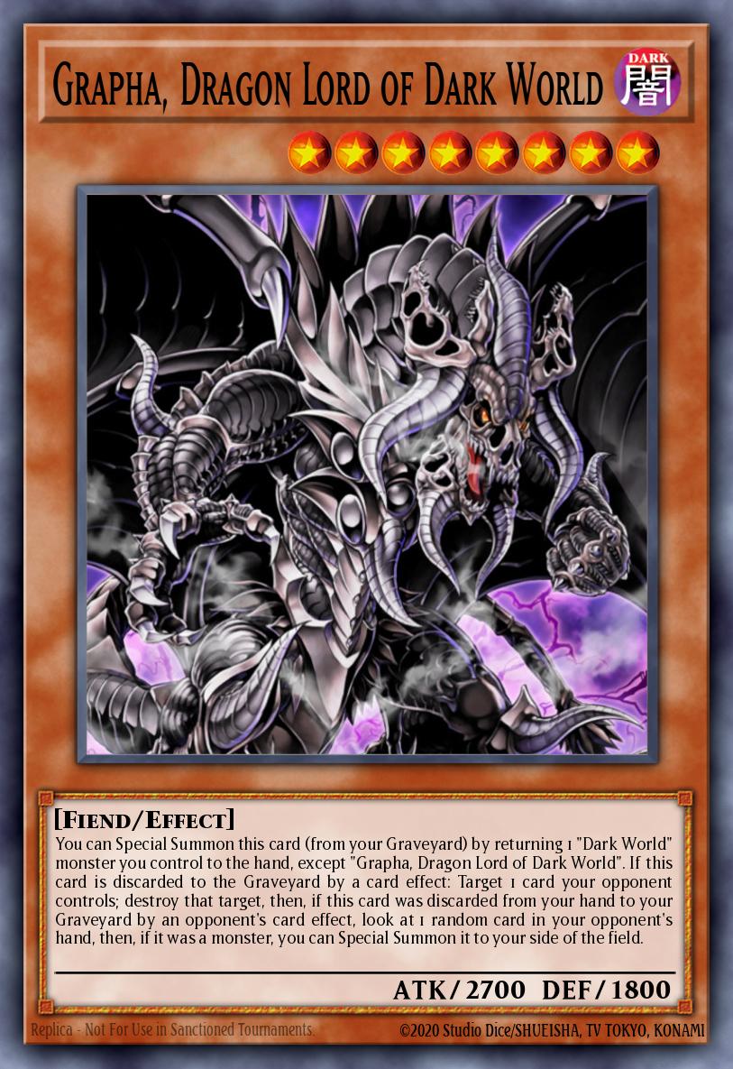 Grapha, Dragon Lord of Dark World SDGU-EN001 – Gates of the Underworld Structure Deck