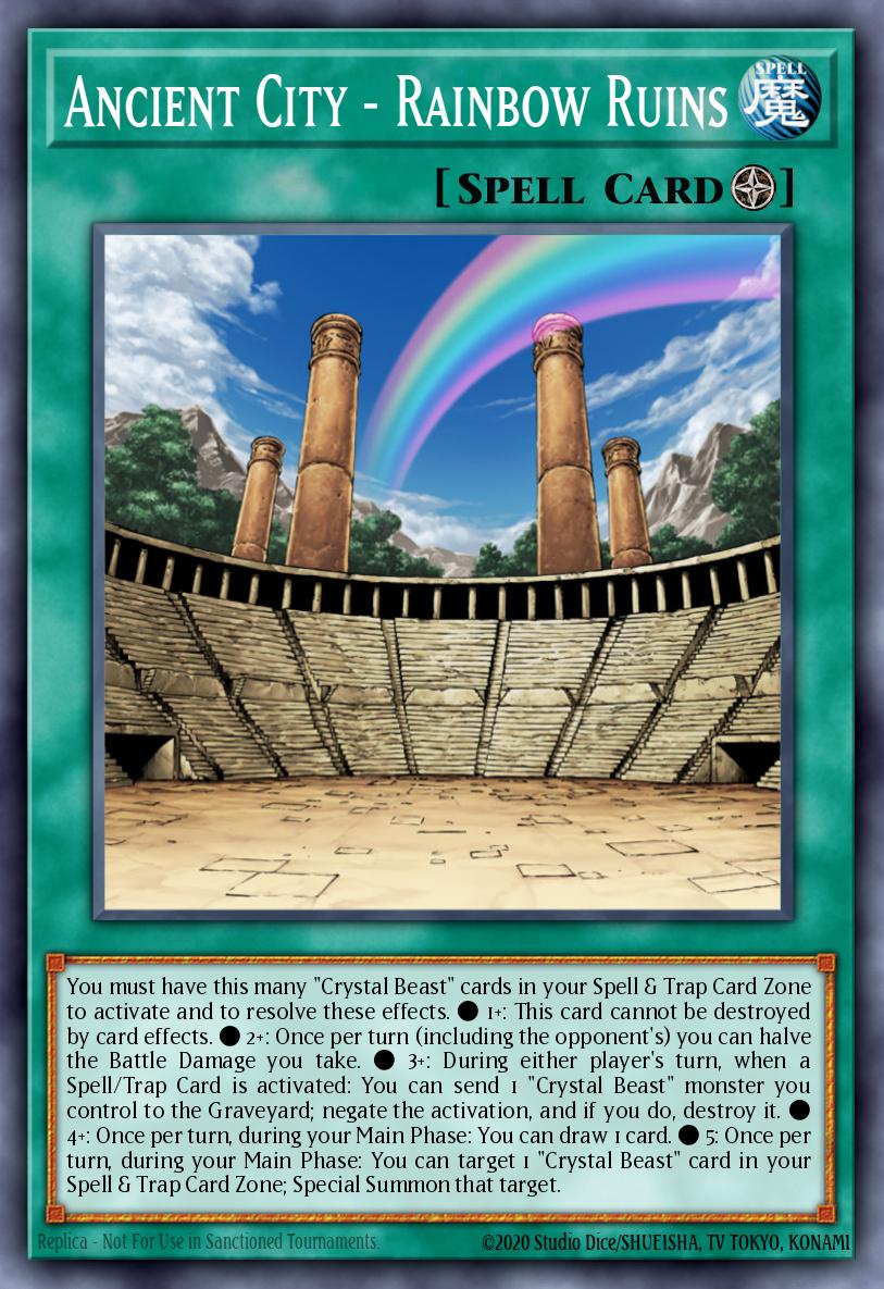 Ancient City - Rainbow Ruins LCGX-EN168 – Legendary Collection 2: The Duel Academy Years Mega Pack