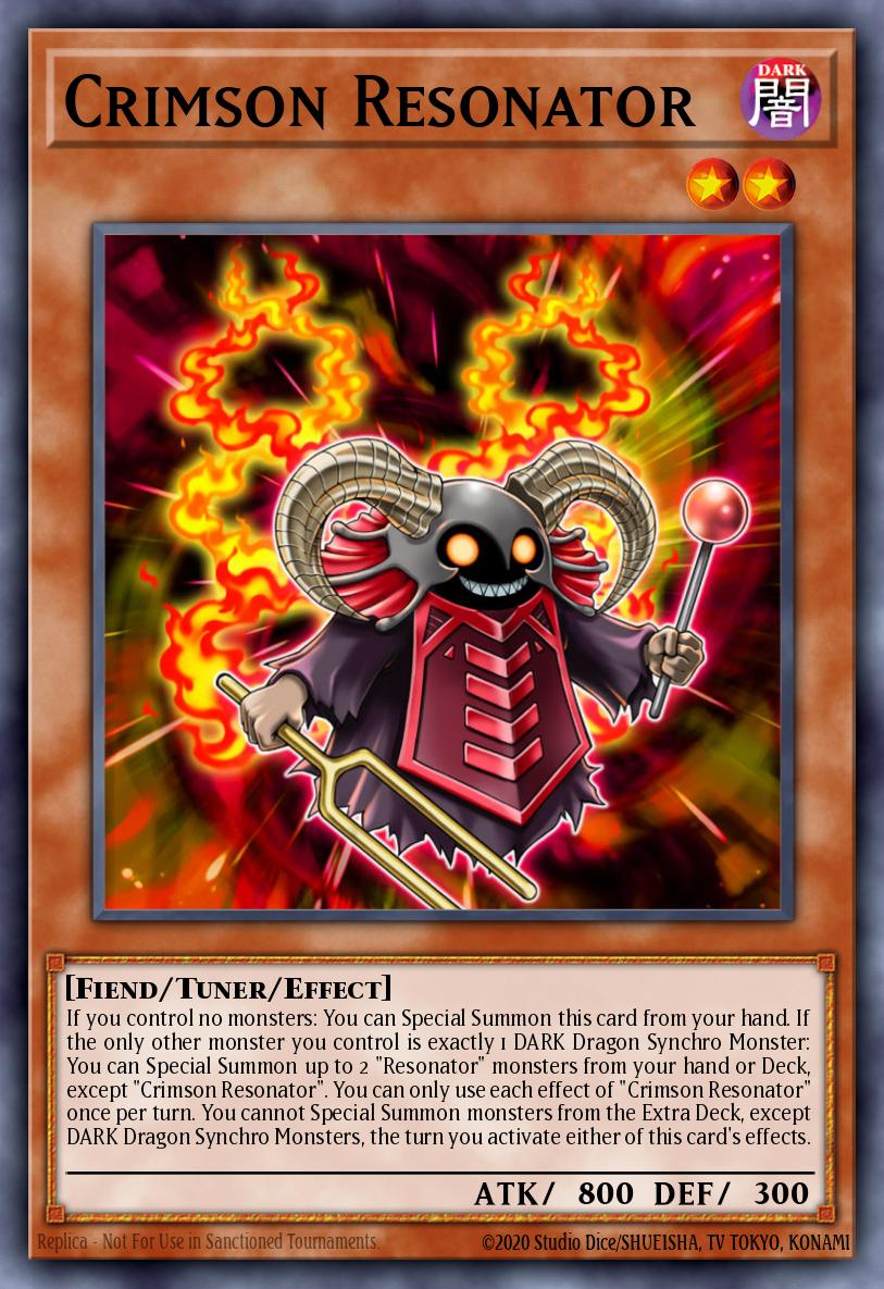 Crimson Resonator SDCK-EN008 – Structure Deck: The Crimson King