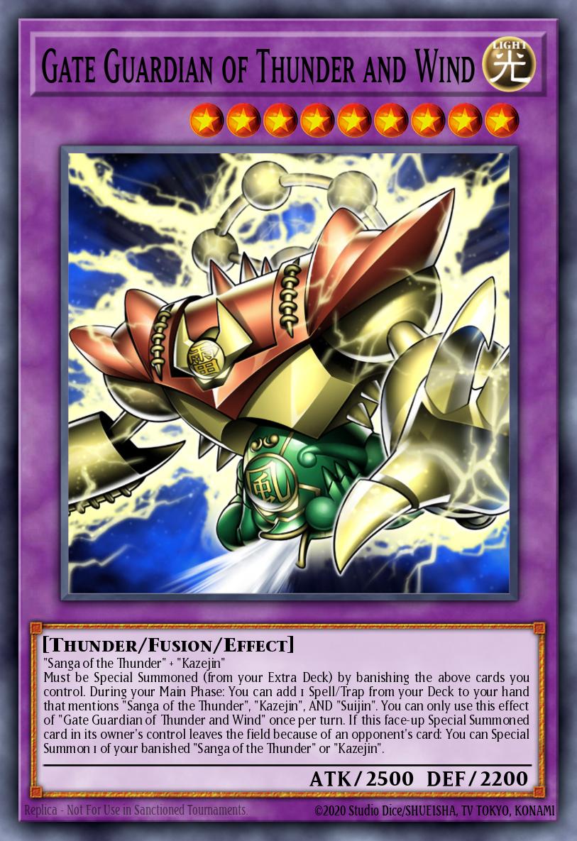 Gate Guardian of Thunder and Wind MAZE-EN004 – Maze of Memories