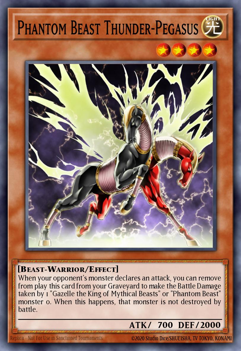 Phantom Beast Thunder-Pegasus SBCB-EN046 – Speed Duel: Battle City Box