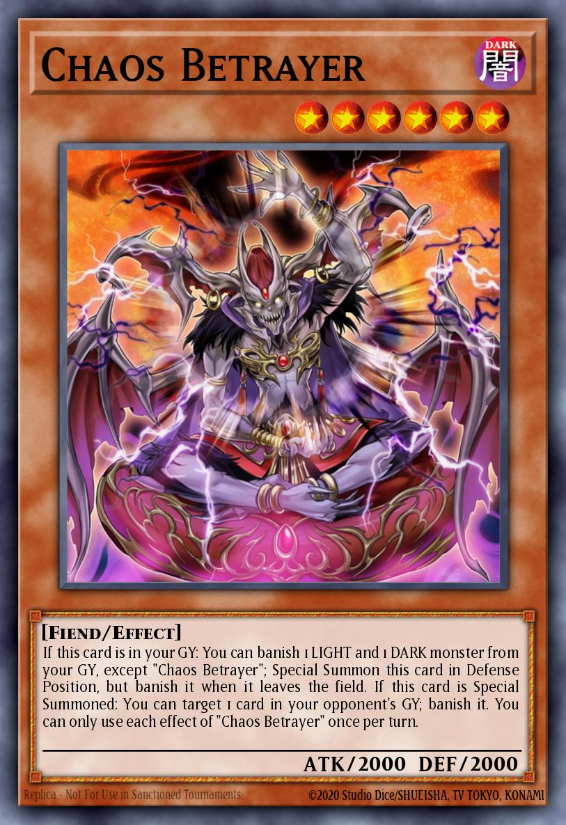 Chaos Betrayer MP20-EN060 – 2020 Tin of Lost Memories Mega Pack