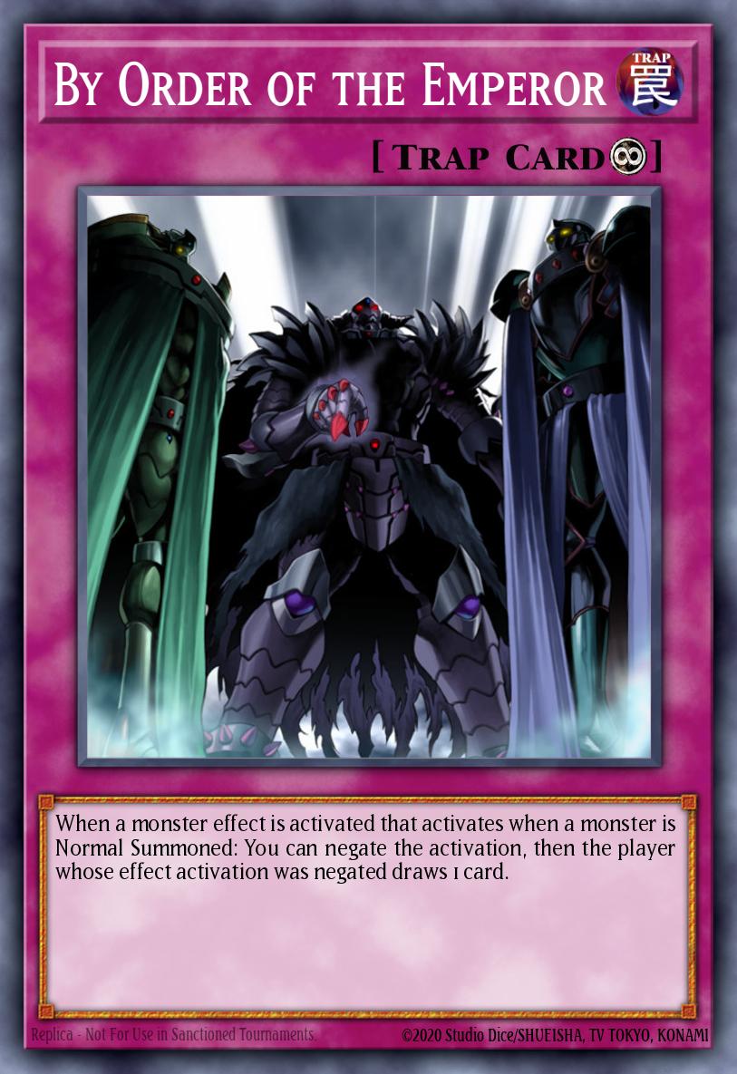 By Order of the Emperor SDDE-EN029 – The Dark Emperor Structure Deck