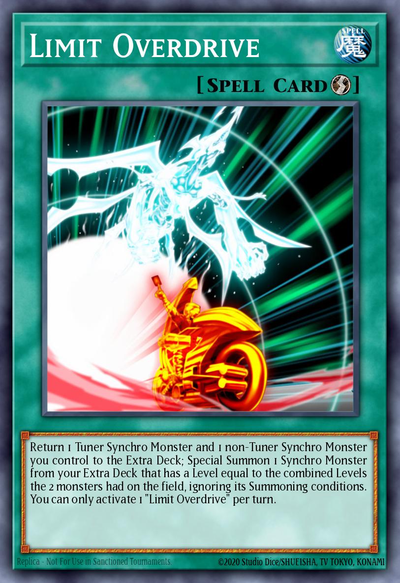 Limit Overdrive SDSE-EN025 – Synchron Extreme Structure Deck