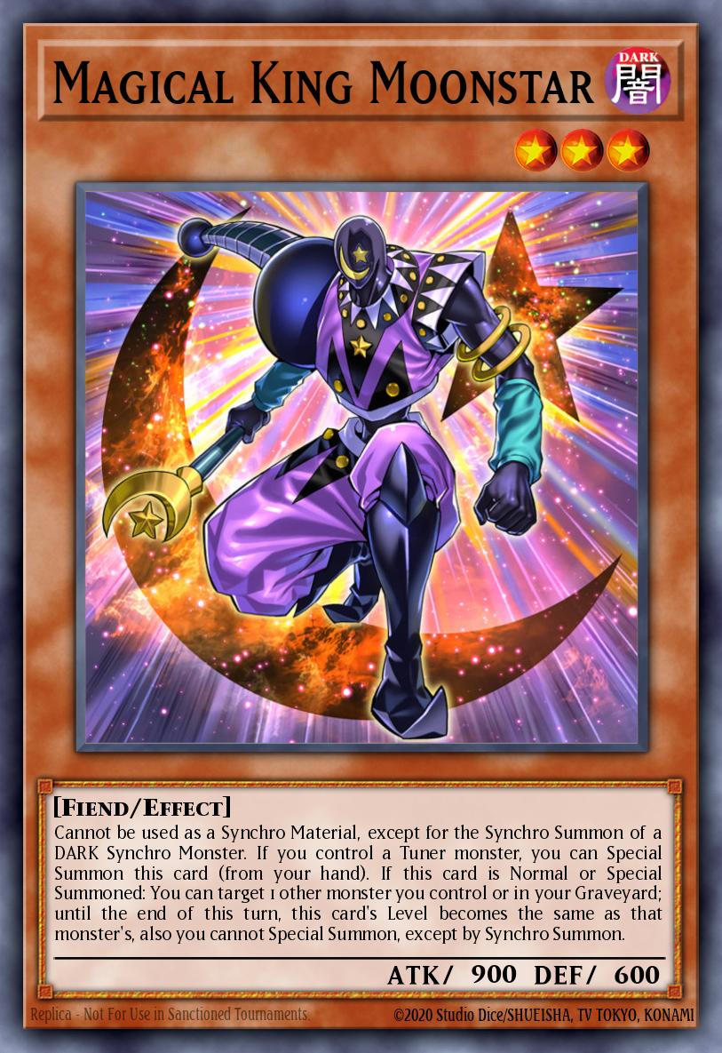 Magical King Moonstar PGL3-EN004 – Premium Gold: Infinite Gold
