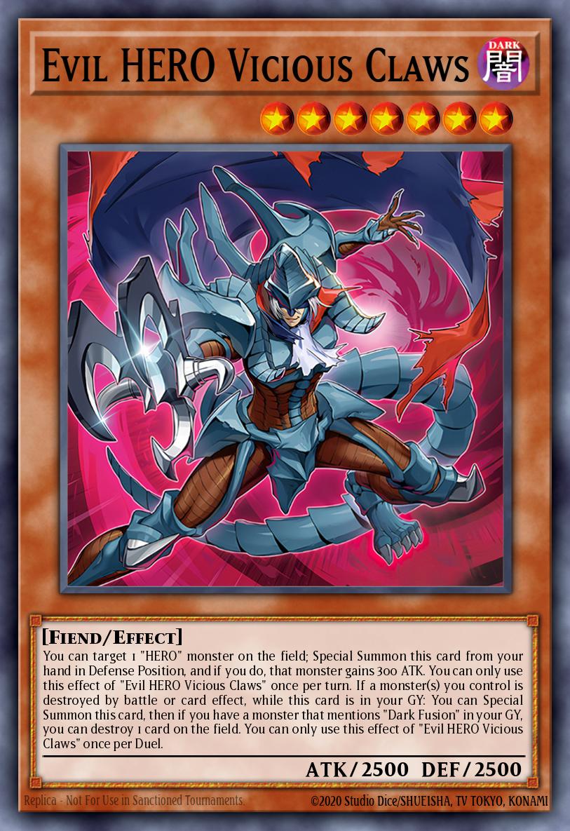 Evil HERO Vicious Claws ALIN-EN005 – Alliance Insight