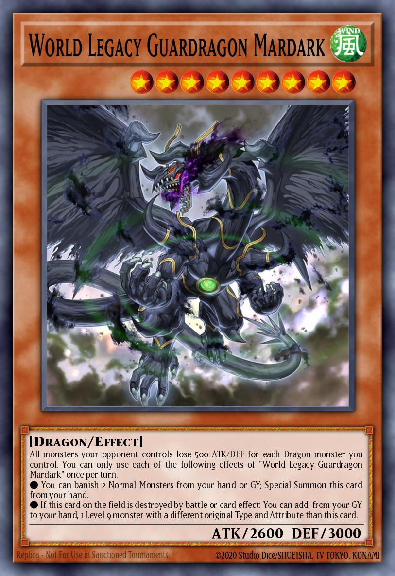 World Legacy Guardragon Mardark MYFI-EN048 – Mystic Fighters
