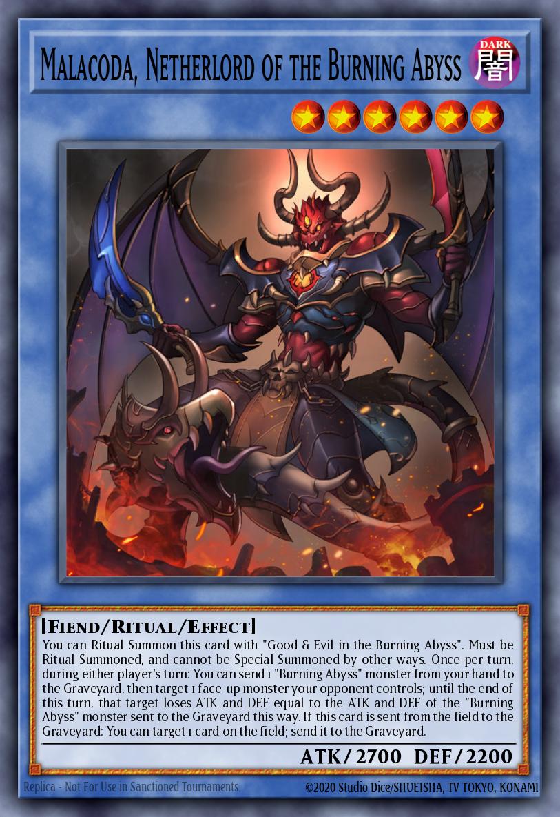 Malacoda, Netherlord of the Burning Abyss SECE-EN085 – Secrets of Eternity