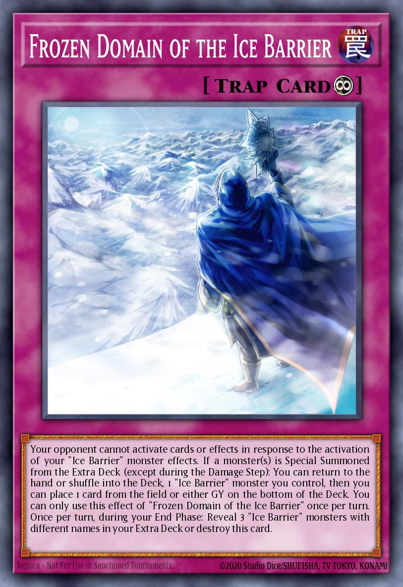 Frozen Domain of the Ice Barrier BLTR-EN008 – Battles of Legend: Terminal Revenge