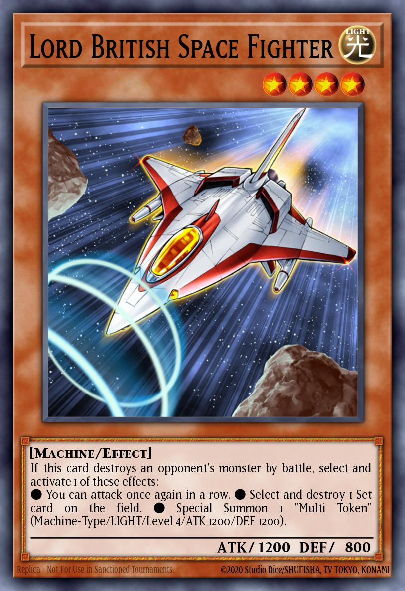 Lord British Space Fighter OP16-PT019 – OTS Tournament Pack 16 (POR)
