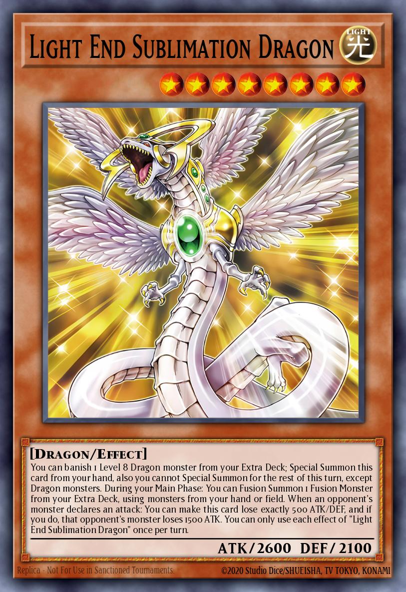 Light End Sublimation Dragon INFO-EN010 – The Infinite Forbidden