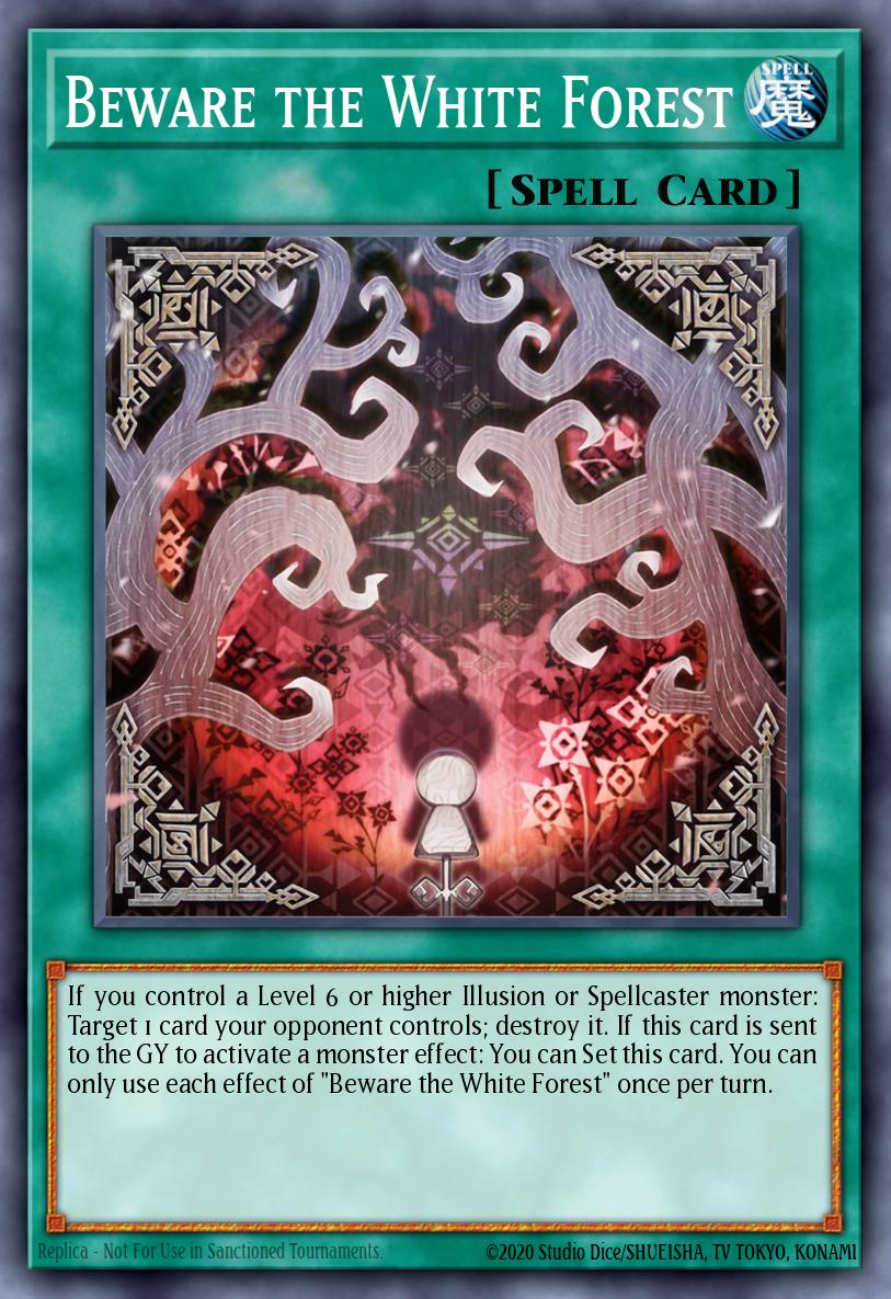 Beware the White Forest INFO-EN059 – The Infinite Forbidden