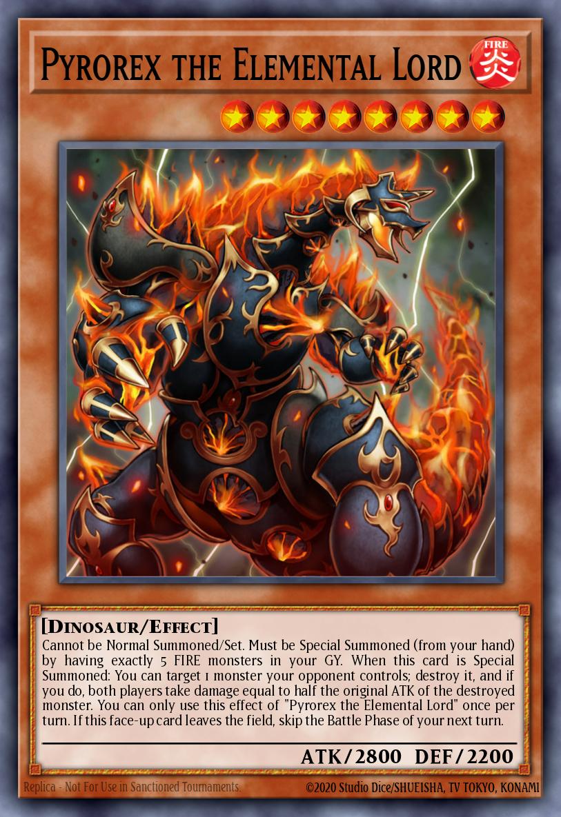 Pyrorex the Elemental Lord BLRR-EN069 – Battles of Legend: Relentless Revenge