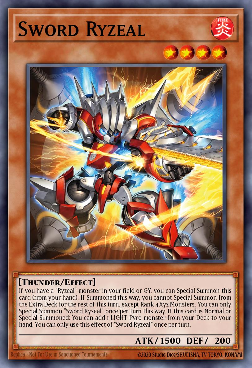 Sword Ryzeal CRBR-EN001 – Crossover Breakers