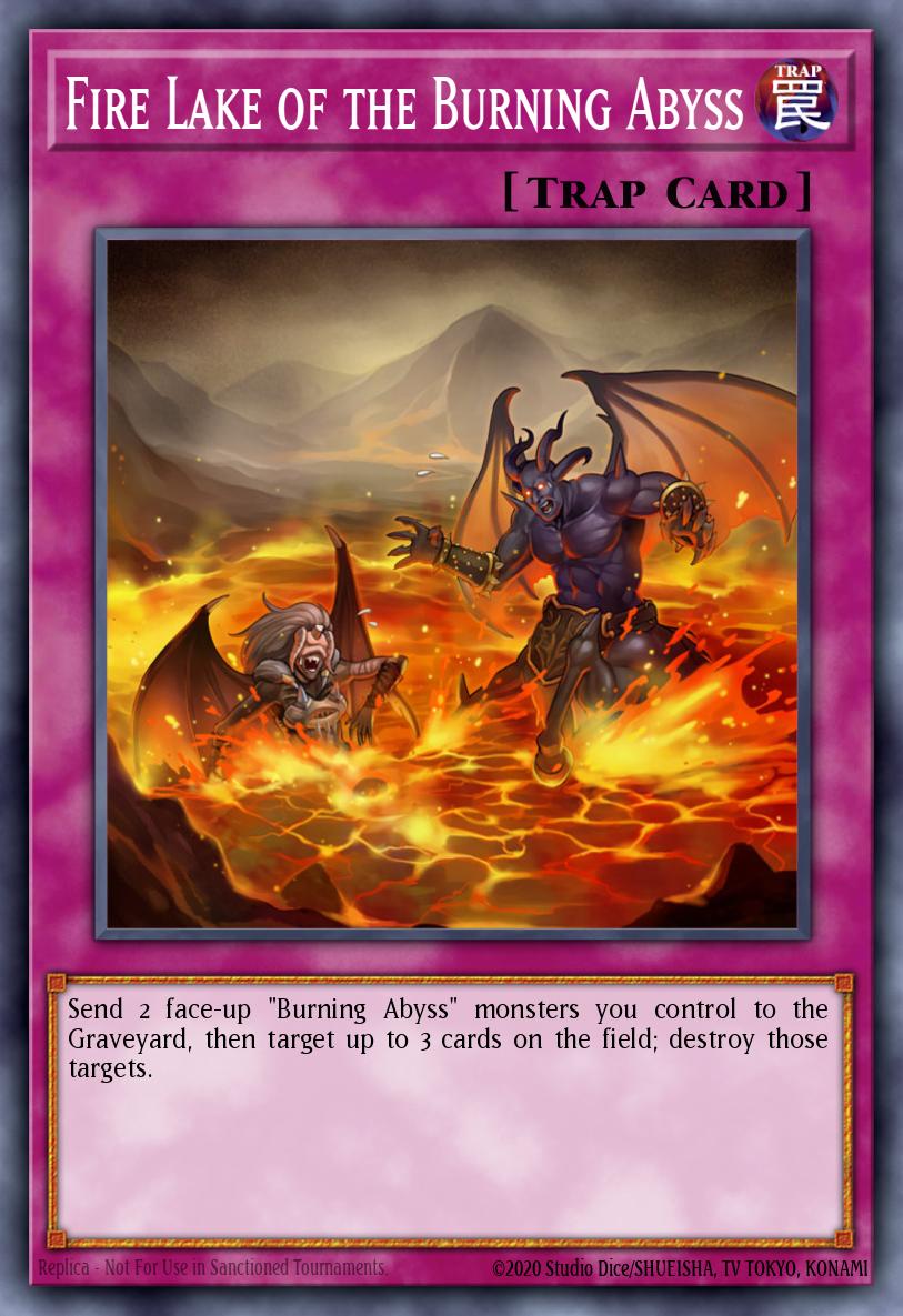 Fire Lake of the Burning Abyss NECH-EN086 – The New Challengers