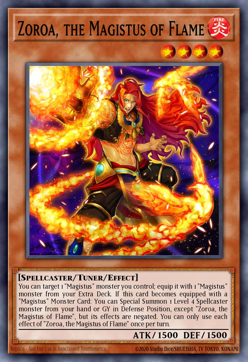 Zoroa, the Magistus of Flame MZMU-EN094 – Maze of Muertos