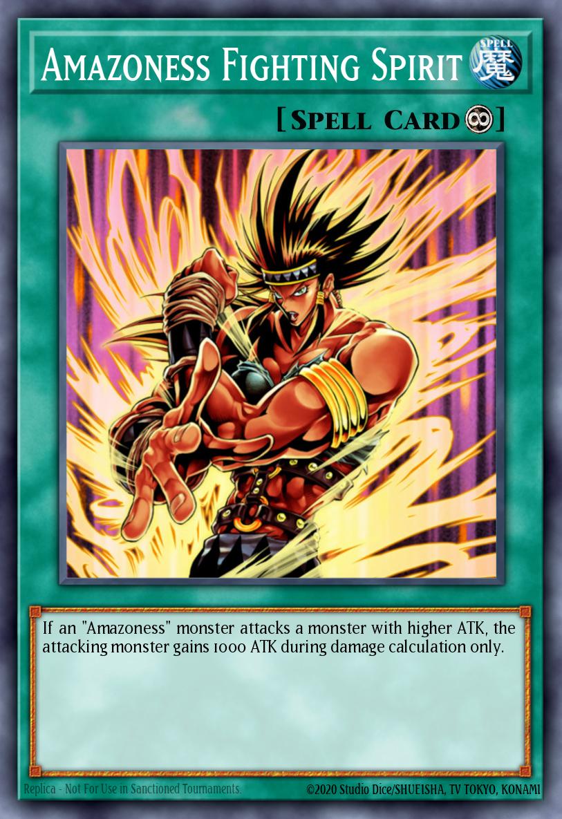Amazoness Fighting Spirit SGX3-END14 – Speed Duel GX: Duelists of Shadows